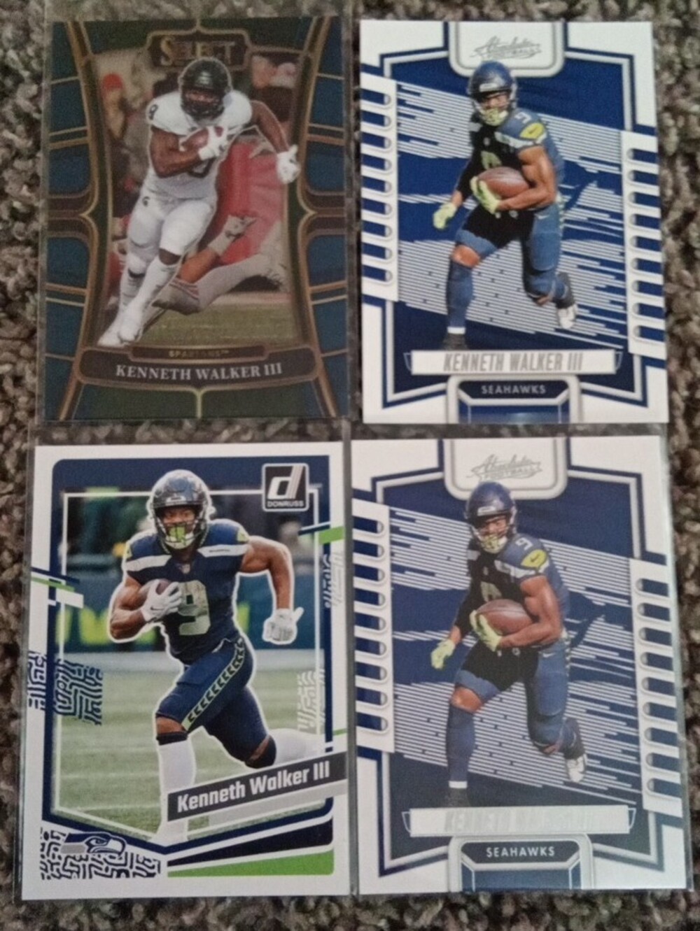 Kenneth Walker 3rd Football Trading Card Lot - Rcs Included. - Picture 11 of 11